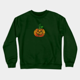 Swirly Pumpkin Crewneck Sweatshirt